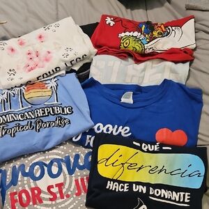 Colorful Graphic T-Shirts Collection